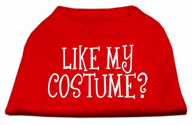 Like my costume? Screen Print Shirt Red XXL